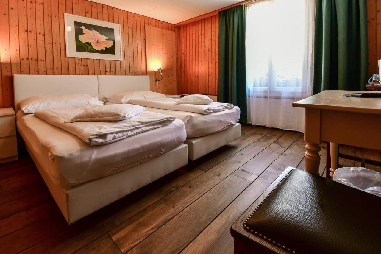 Hotel Tell And Apartments Unterseen Exterior foto