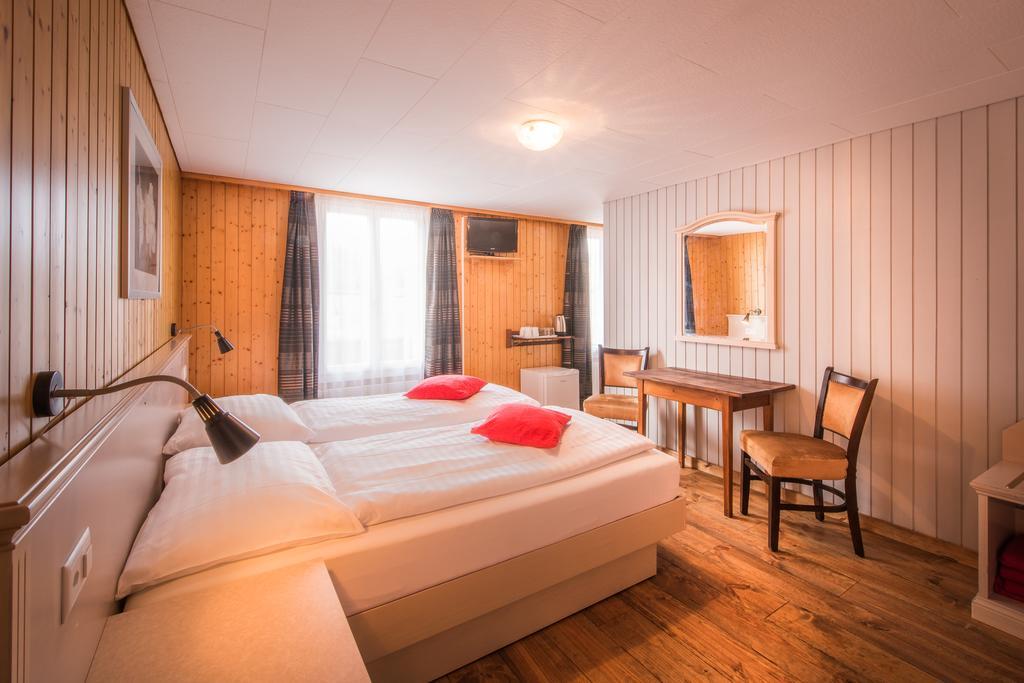 Hotel Tell And Apartments Unterseen Exterior foto